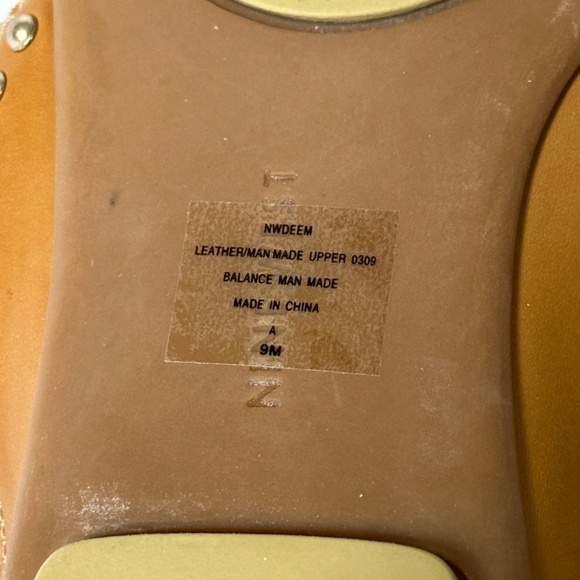 NWT - Nine West Leather Sandals - Size 9 - Picture 7 of 7